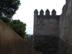 Gibralfaro Castle in Málaga, Spain.