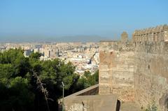 Gibralfaro Castle in Málaga, Andalusia