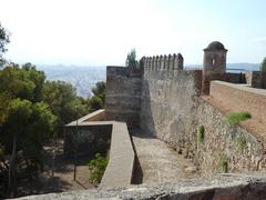 Castillo de Gibralfaro in Málaga, Spain