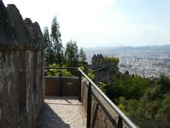 Gibralfaro Castle in Malaga, Spain