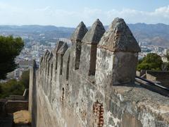 Castillo de Gibralfaro in Málaga, Spain