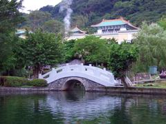 National Palace Museum from Zhishan garden in Taiwan