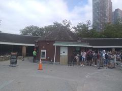 Battery Park in Manhattan with Castle Clinton