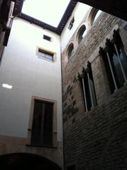 Exterior view of Museu Picasso in Barcelona