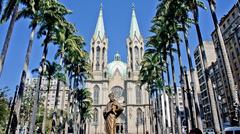 Catedral da Sé in São Paulo, Brazil