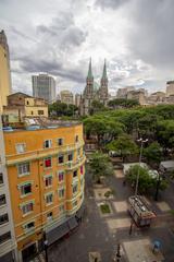 busy street in São Paulo