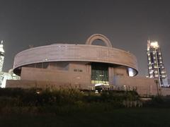 Shanghai Museum at night