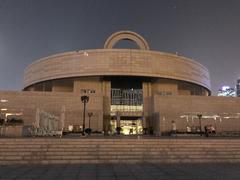 Shanghai Museum at night