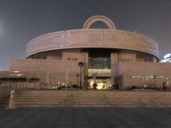 Shanghai Museum at night