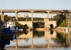 Skansbron Bridge in September 2011