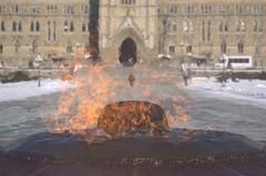 Centennial Flame on Parliament Hill