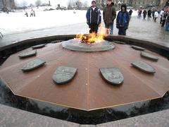 Centennial flame on Parliament Hill