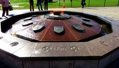 Centennial Flame on Parliament Hill in Ottawa, Ontario