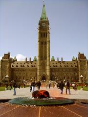 Parliament Hill in Ottawa, Canada