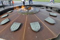 Centennial Flame in front of Parliament Hill, Ottawa