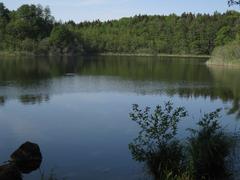 Lake Judarn from the south in the Judarskogen Nature Reserve, Bromma, Stockholm