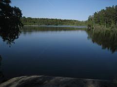 Judarn lake from the west in Judarskogen nature reserve, Bromma, Stockholm