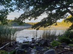 Judarn lake in Judarskogen Nature Reserve