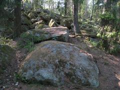 Judarskogens nature reserve, De Geermorän west of lake Judarn, Bromma, Stockholm