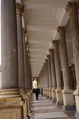 Karlovy Vary winter landscape