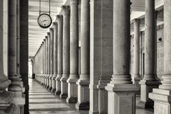 Karlovy Vary colonnade in Karlsbad, Czech Republic