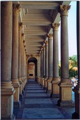 Karlovy Vary Mill Colonnade from North-West view