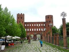 Torino Porta Palatina ancient Roman gate