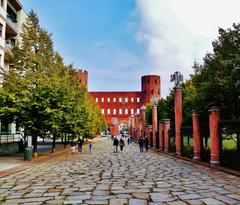 Palatine Gate in Turin