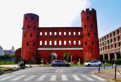 Palatine Gate in Turin