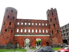 Porta Palatina in Torino, Italy