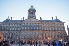 historic canal buildings in Amsterdam