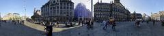 Amsterdam Dam Square 360° panorama