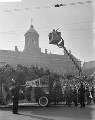 Aalsmeer bloemencorso in Amsterdam, 3 September 1961