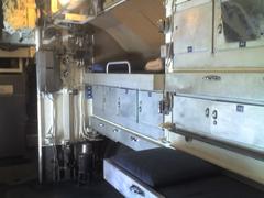 Interior of Enrico Toti submarine at Museo della Scienza e della Tecnica in Milan showing sleeping quarters