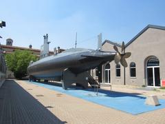 Italian submarine Enrico Toti (S506) during Wikimania Takes Lake Como 2016