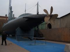 Submarine Enrico Toti launched in 1967 on display