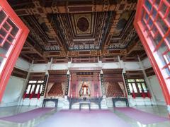 interior of Kaohsiung Martyrs' Shrine main hall