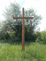 Wayside Cross in Dinnyés quarter, Fejér County, Hungary