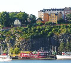 View of Söder Mälarstrand and Mariaberget, Stockholm