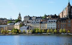 Mariaberget from Riddarholmen in Stockholm, 2022