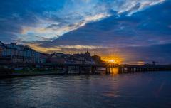 A panoramic view of Stockholm with its iconic buildings and waterways