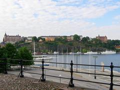 view of the Malarstrand embankment