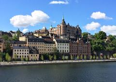 View over Mariaberget and Lappskon Större, Stockholm