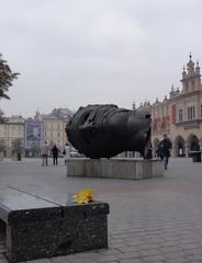 Eros Bendato Sculpture in Kraków