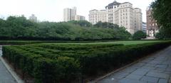 Conservatory Garden in Central Park, New York City