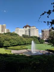 Conservatory Garden in Central Park, New York City