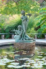 Burnett Memorial Fountain in Conservatory Garden, Central Park