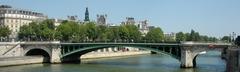 Pont Notre-Dame in Paris with Seine River