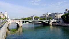 Notre-Dame Bridge in Paris with scenic view