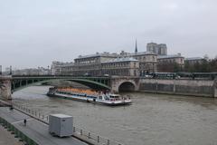 Bateau-Mouche on the Seine River in Paris